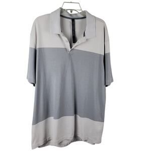 Lululemon Tech Pique Polo Shirt Men’s XXL New With Flaw Store Pull Activewear